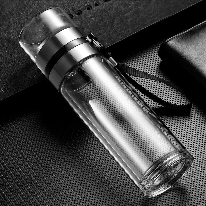 茶水分离杯泡/双层玻璃杯泡产品图