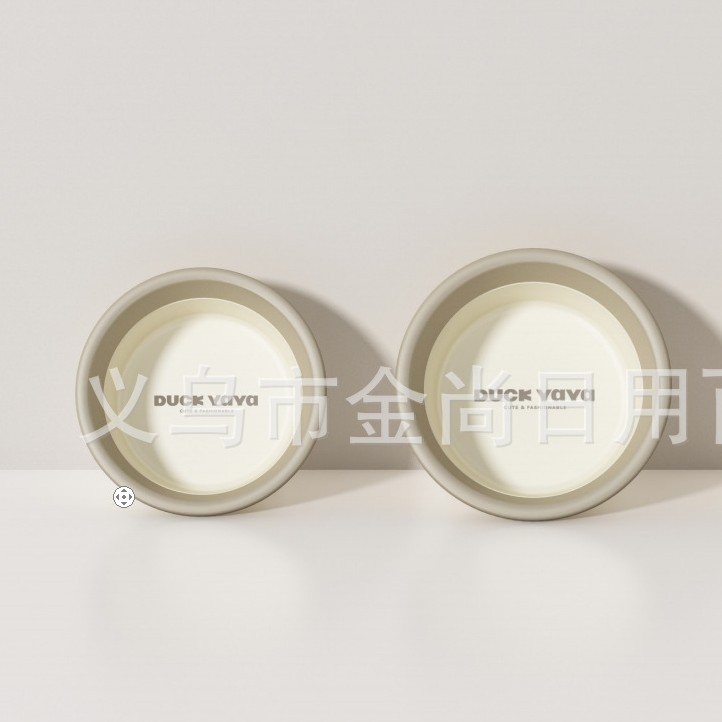 Thickened folding basin, large portable household collapsible water basin for babies, baby folding washbasin, bath basin, bathtub