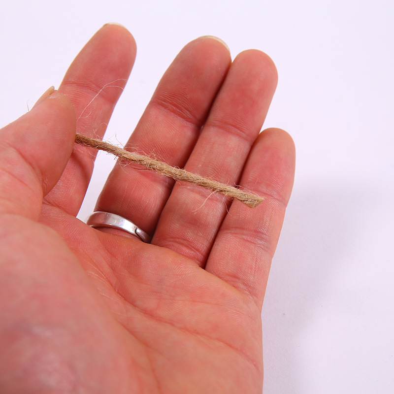 棉绳/纯棉3mm包心线/麻绳/伞绳/棉线白底实物图