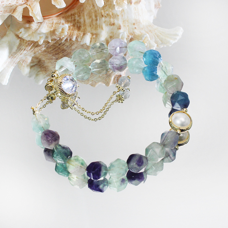 Baroque Bracelet Bracelet Fashion Natural Pearl Bracelet Women's Hand-Wound Pearl Bracelet Light Luxury Bracelet Wholesale details Picture