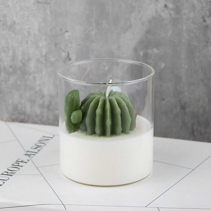 Scented Candle Cup Handmade Birthday Dress Valentine's Day Romantic Chinese Valentine's Day Christmas High Borosilicate Glass Candle Empty Cup Application Scenario