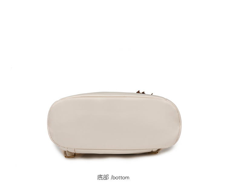 女士双肩包尼龙背包休闲新款通勤2025书包简约时尚女士旅行百搭大详情8