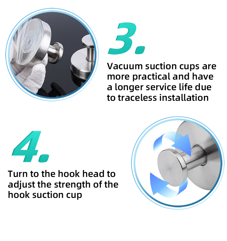 不锈钢吸盘挂钩无痕免打孔挂勾卫生间浴室毛巾挂钩真空吸盘挂衣钩详情17