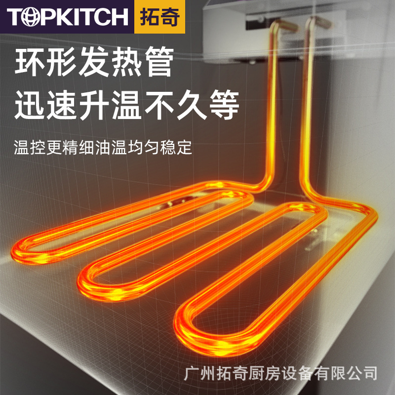 商用甜甜圈机/华夫炉实物图