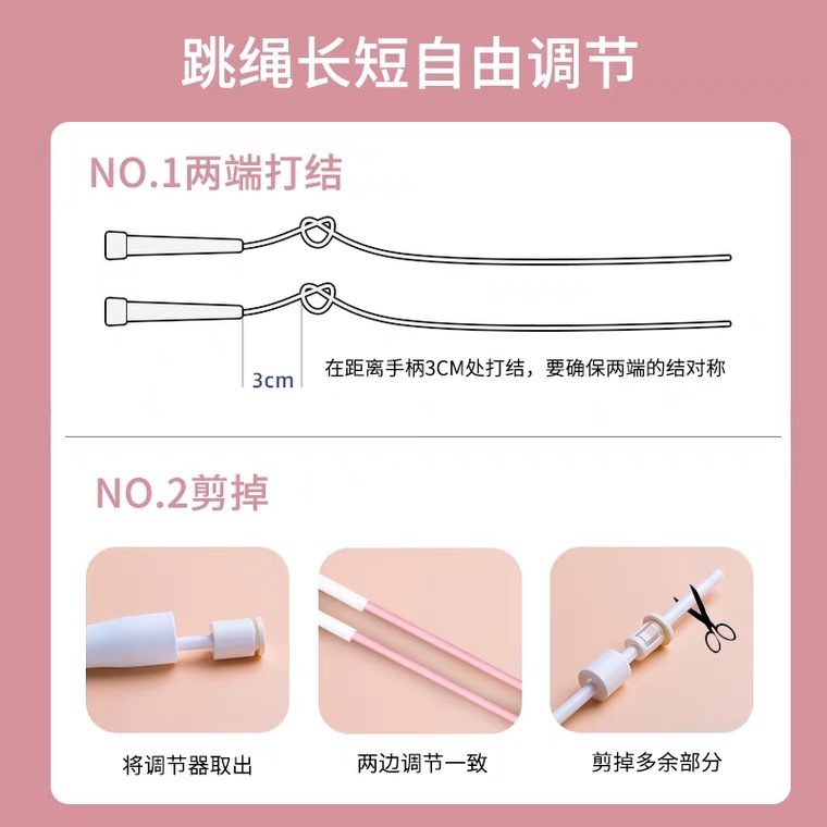 Jump Rope Children's Kindergarten Beginners Rope Sand Type High School Exam Special Practice For Primary School Students Extreme Version Jump Rope Application Scenario
