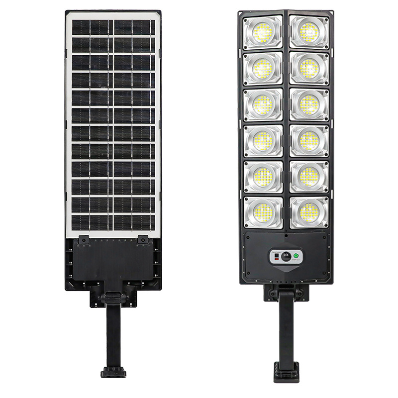 Cross-Border Outdoor Garden Lights Led Rechargeable Human Sensor Lights Lighting Super Bright Integrated Solar Street Lights Item Picture