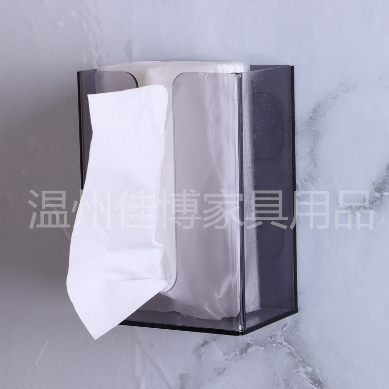 Acrylic tissue box Face towel storage box Toilet tissue box Home hotel acrylic paper box