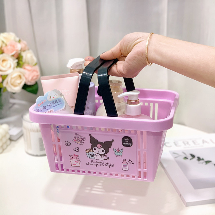 Kulomi Pacha Dog Bathroom Hand Basket Toiletries Storage Basket Bath Basket Creative Home Cute Bath Basket Application Scenario