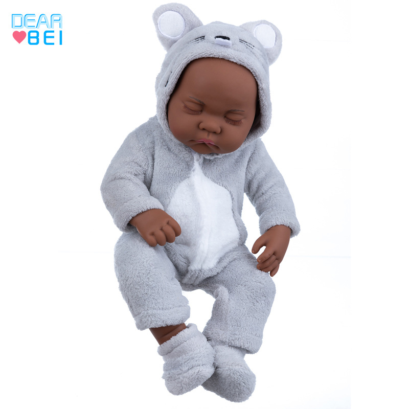 40 cm simulación bebé acompañante dormir tranquilos juguetes 16 pulgadas peludo ojos cerrados reborn muñecas al por mayor Item Picture