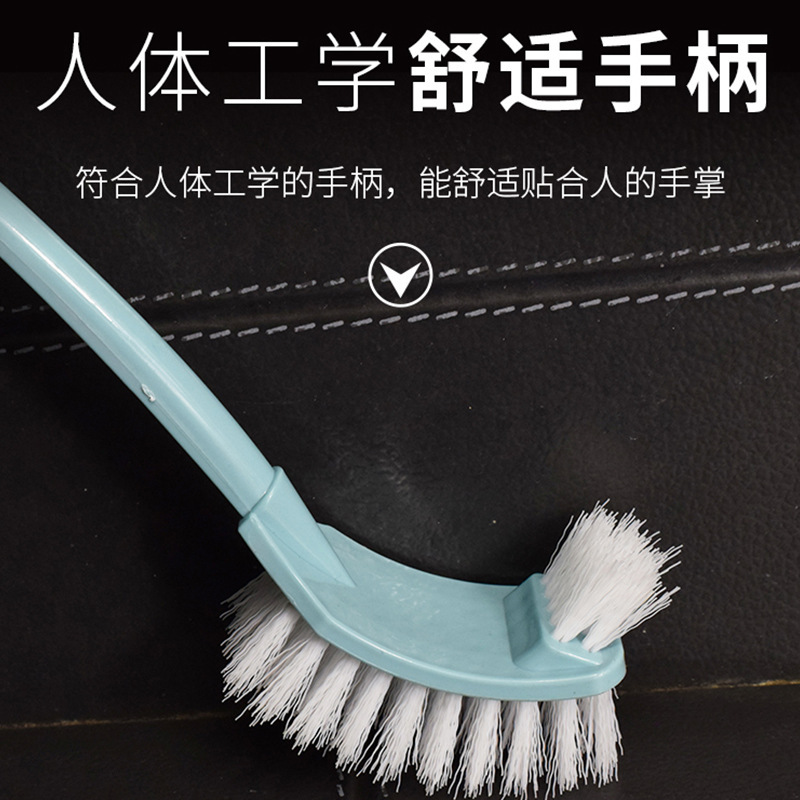 Household Toilet Brush Set Creative Toilet Wash Toilet Brush Long Handle No Dead Angle Cleaning Artifacts Crevices Brush Specification drawing