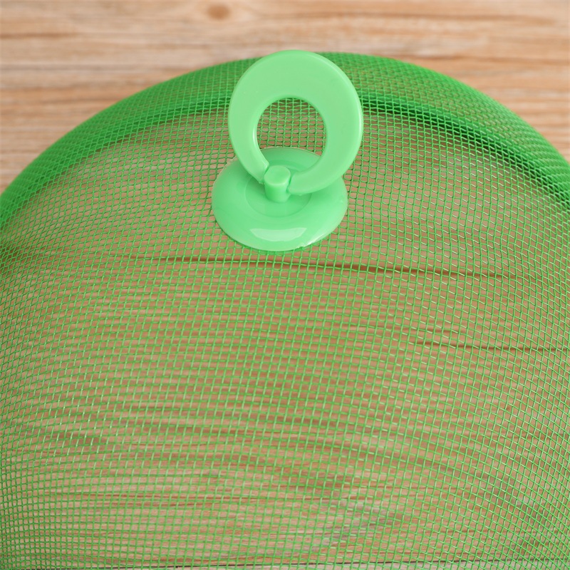 Wholesale of various sizes and specifications of household kitchen food covers for preventing cockroaches and mosquitoes, iron spray-painted round and square covers pic 11