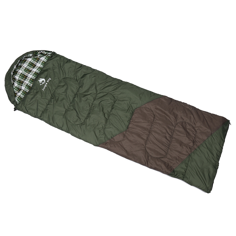 Envelope-style camping sleeping bags, adult self-driving camping supplies, warm single sleeping bags, outdoor camping quilts, thickened Specification image