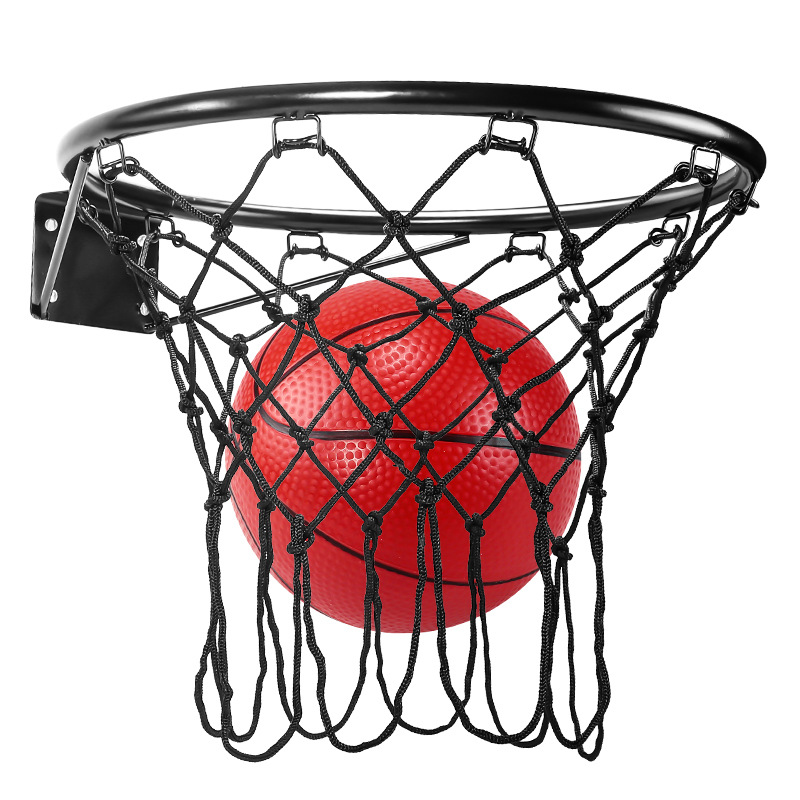 Cross-border children's standard iron basketball hoop No. 7 basketball expansion screw wall-mounted outdoor sports basketball shooting toy Item Picture