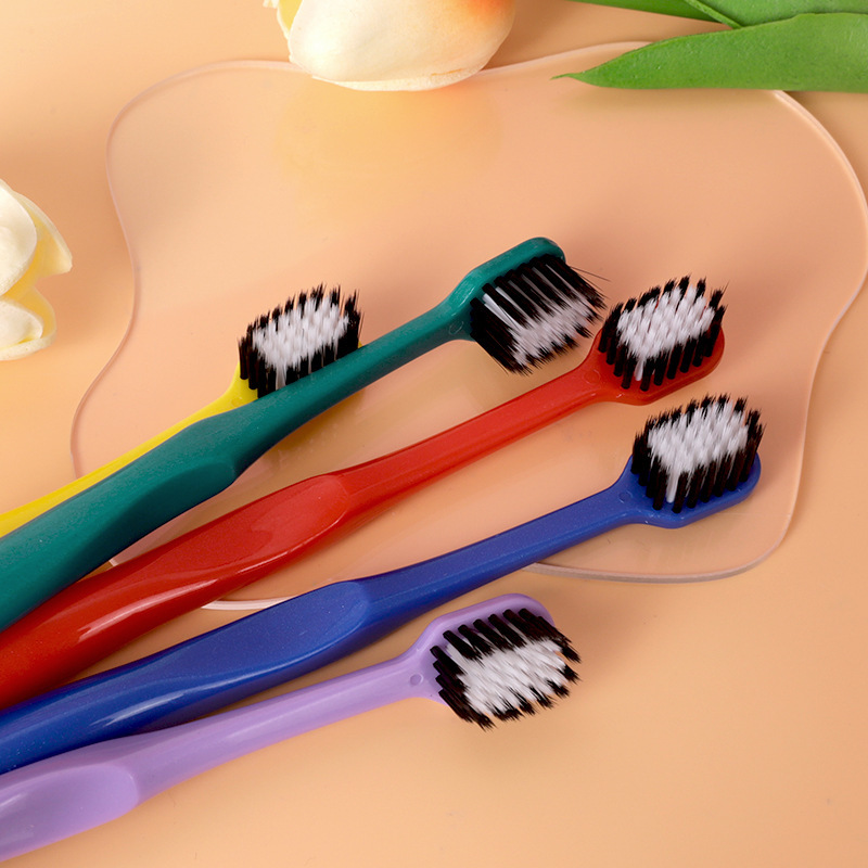 15 adult wide head soft bristle toothbrushes for tooth guard cleaning Specification drawing