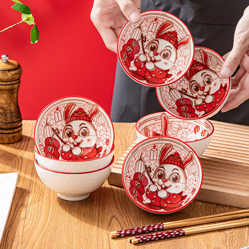 新年碗筷礼盒产品图
