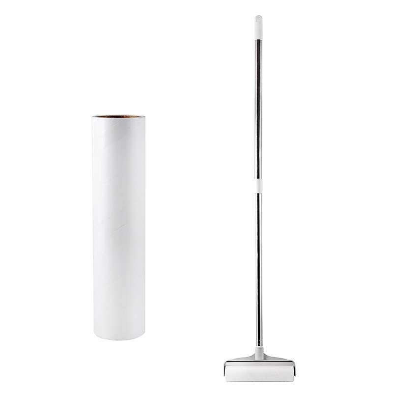 粘毛器/刷毛器/宠物毛刷/刷毛神器/滚筒式粘毛器白底实物图