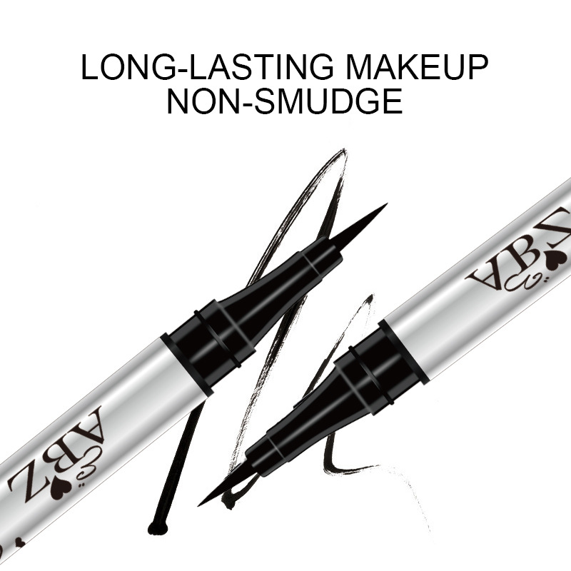 Cross-border foreign trade stock ABZ eyeliner pen, waterproof, non-smudging, smooth and quick-drying eyeliner pen, makeup processing and wholesale details Picture