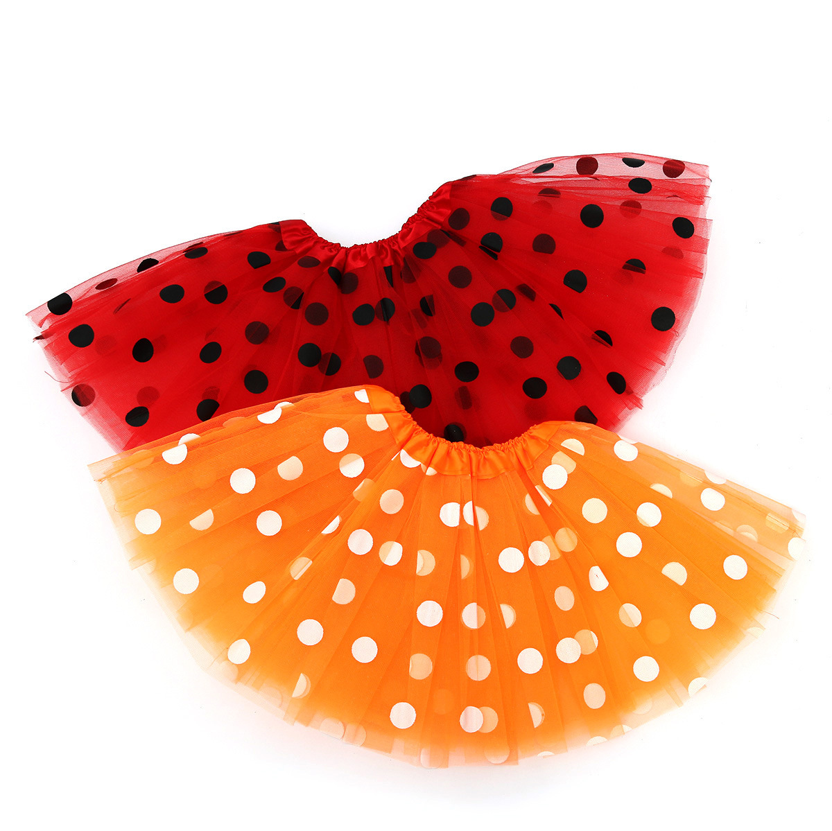 Children's tutu skirt Princess offset gauze skirt three layers 6 pieces half skirt tutu gauze skirt children's skirt Application Scenario