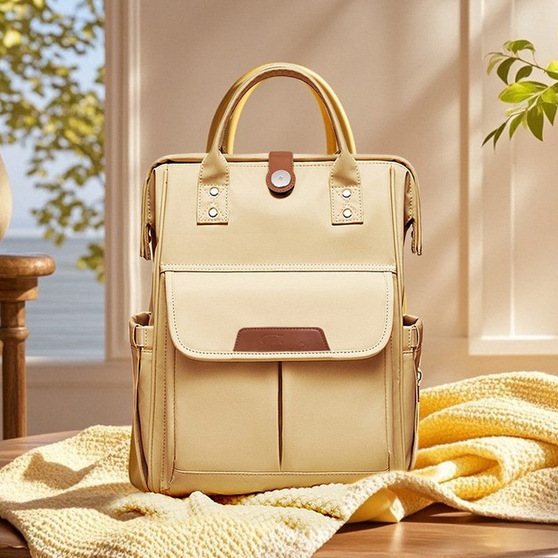 新品高级感外出储奶保温大容量母婴包干湿分离多功能防水妈咪包