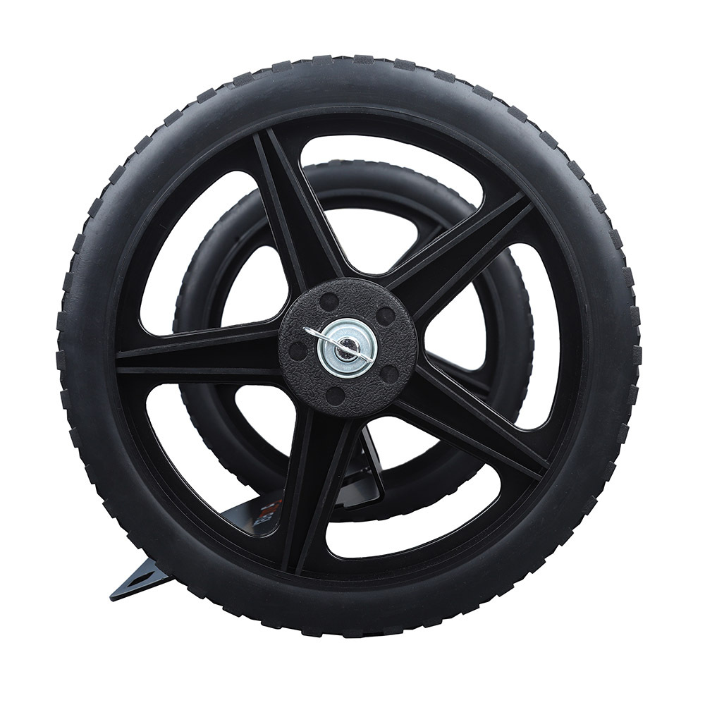 Manufacturer's 12-inch outdoor insulated refrigerated box small push-pull cart camping car wheel set hand-held accessories Specification image