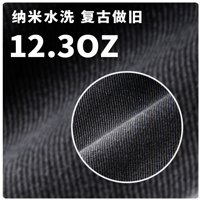 Men's jeans, American casual men's straight-leg denim pants, men's loose and high-end street men's jeans Application Scenario