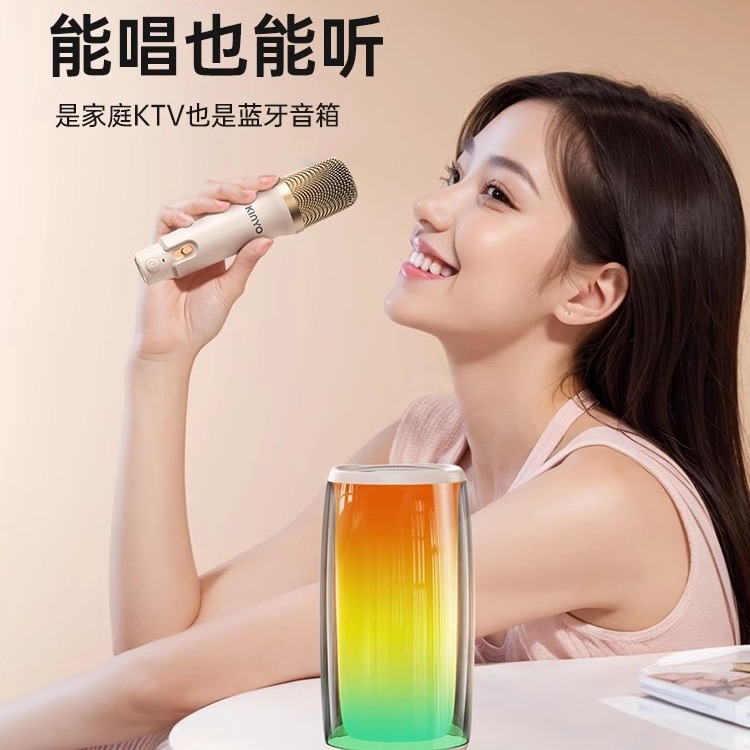 Hot-selling K9 Bluetooth speaker with dazzling RGB lighting, high and low subwoofer, wireless outdoor home portable speaker with card insertion Application Scenario