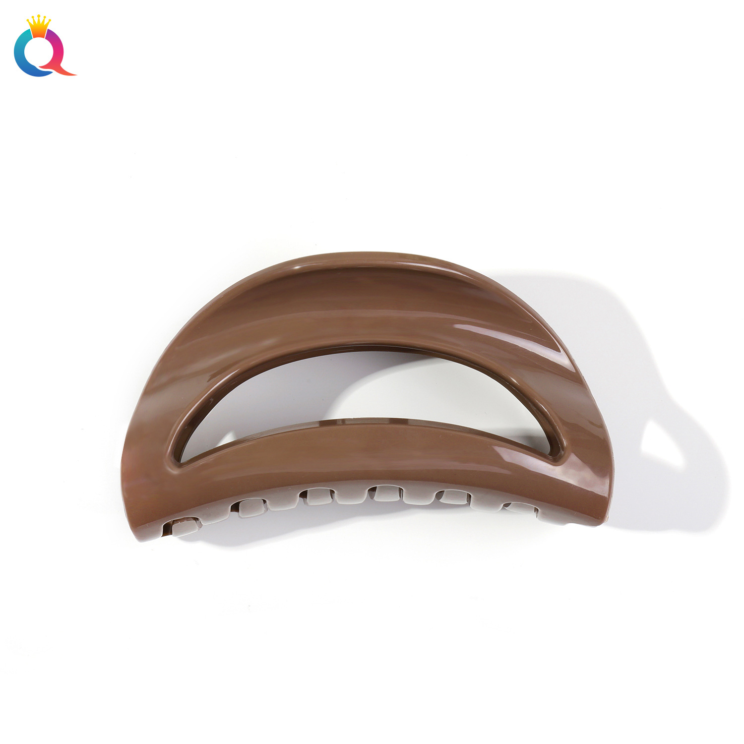 Qiyue soft silicone shark clip, hairpin, women's autumn and winter new high-end clip, does not hurt the back of the head and is shockproof Item Picture