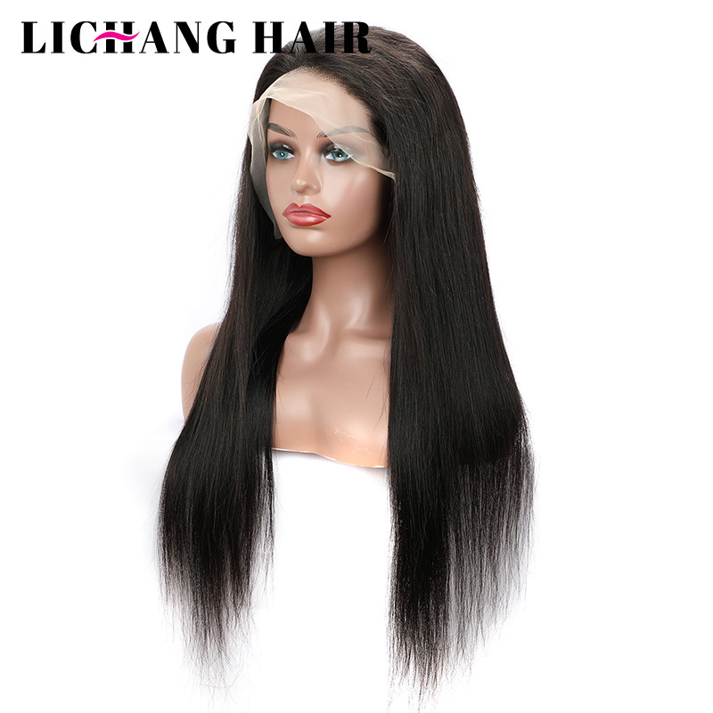 顺发 前蕾丝头套 LACE FRONTAL WIG13x4 straight 自然色 直条 长