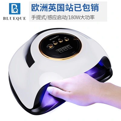 180W high-power nail art light therapy machine, home nail baking lamp, cross-border new product, quick-drying UV nail polish glue curing instrument thumbnail