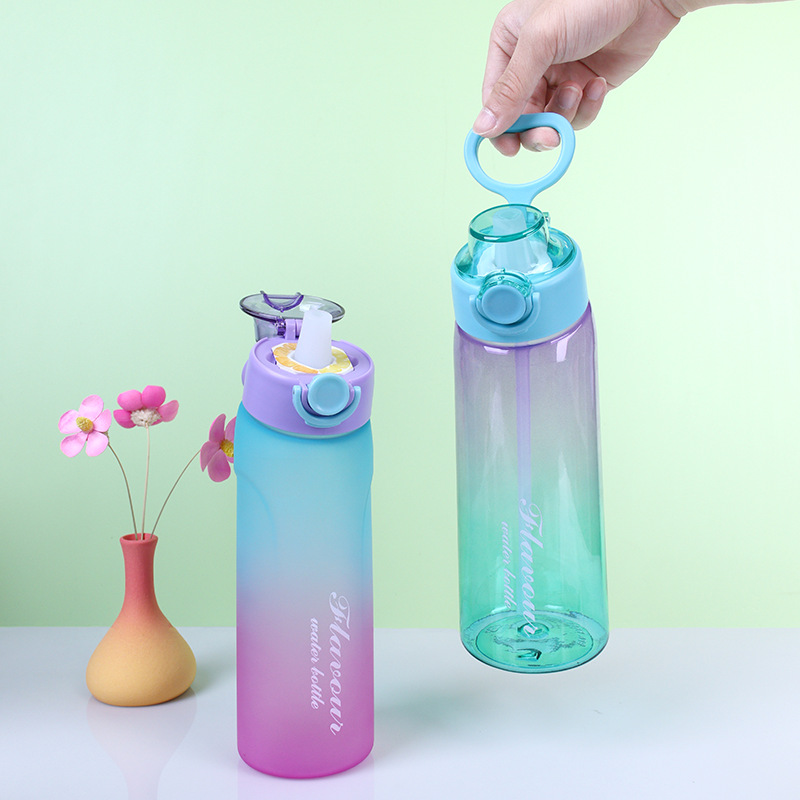 塑料杯/水杯儿童斜跨可爱/水杯/水瓶/杯子产品图