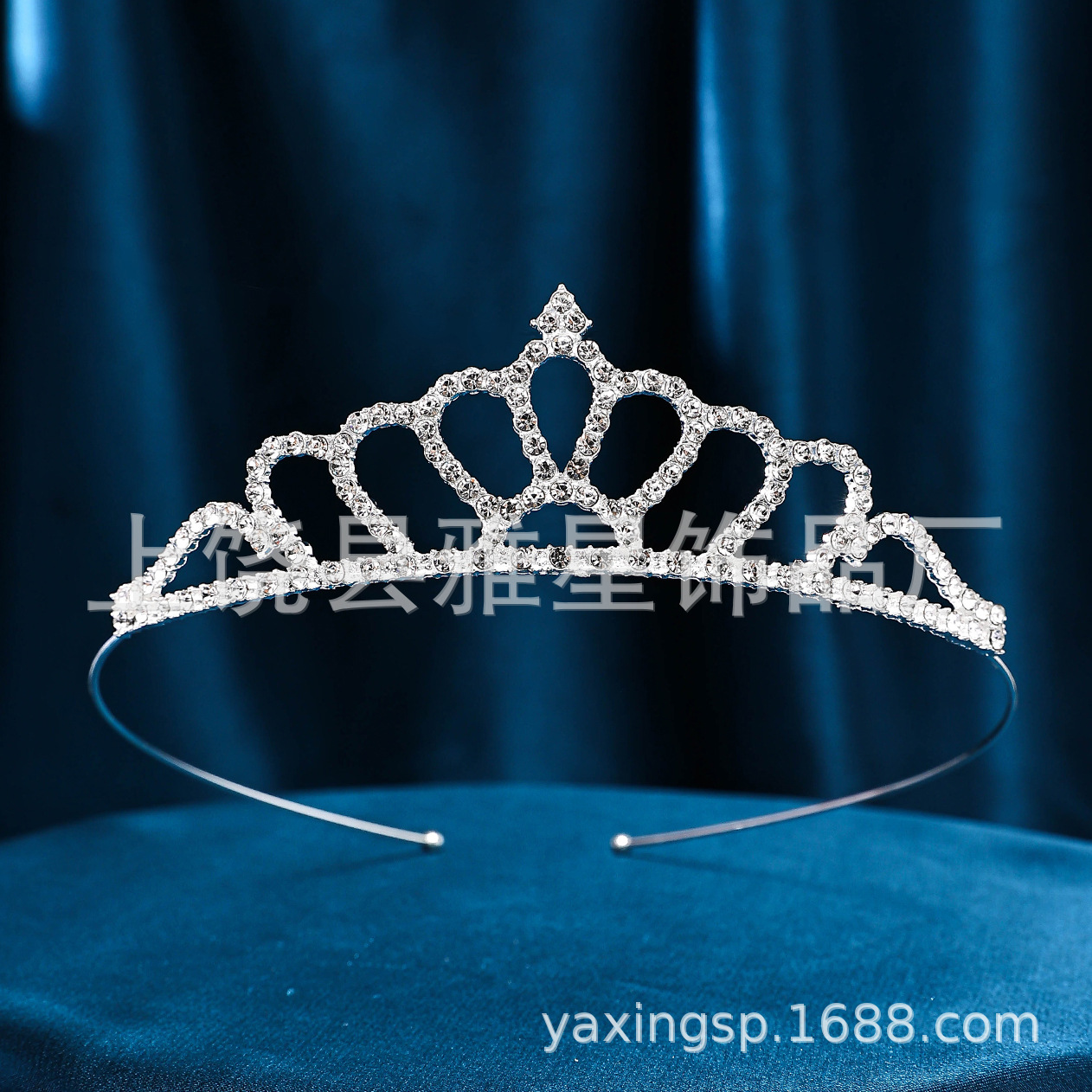 Bride, crown, wedding dress, headwear, birthday, children's gift, performance, versatile water diamond, princess, hairband, crown wholesale Specification image