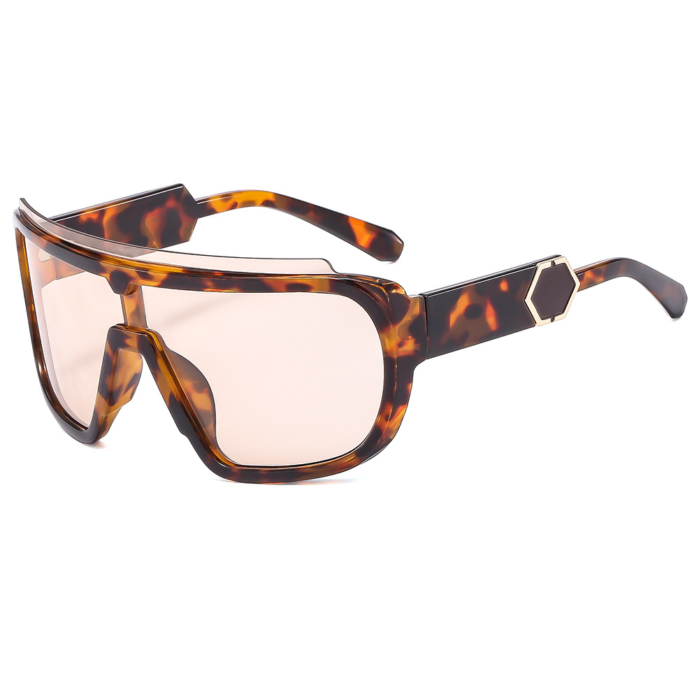 2024 New colorful cycling sports glasses, European and American all-in-one sunglasses, outdoor casual cycling windproof sports