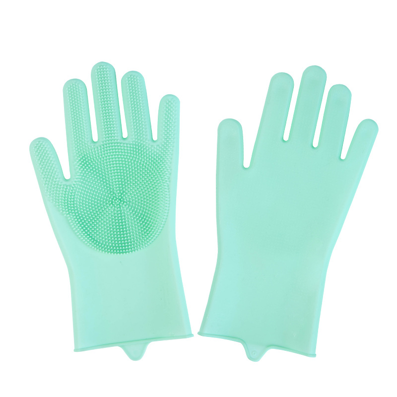 Pet dog and cat bath gloves, hair removal, scrubbing, massage brushes, anti-scratch and anti-biting products and tools Item Picture