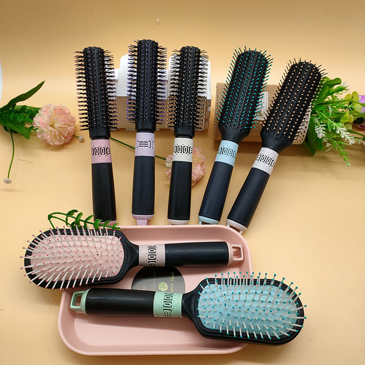 Home hair care air cushion comb, massage comb, anti-static hair straightening air bag comb, styling rib comb, curling and straightening dual-purpose comb