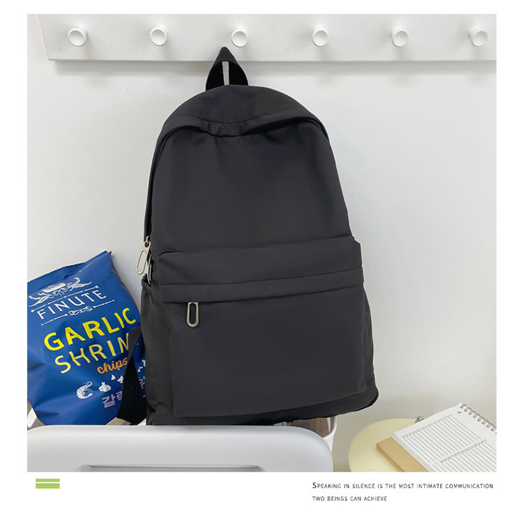书包女日系初中生大容量学院风背包简约休闲户外双肩包高中书包女详情41