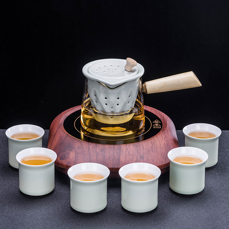 جهاز صنع الشاي البخار الزجاج جهاز إبريق الشاي HeiCha السيراميك لحم الشاي كهرباء TaoLu اطبخوهم ChaLu PuErCha جهاز على الشاي Specification image