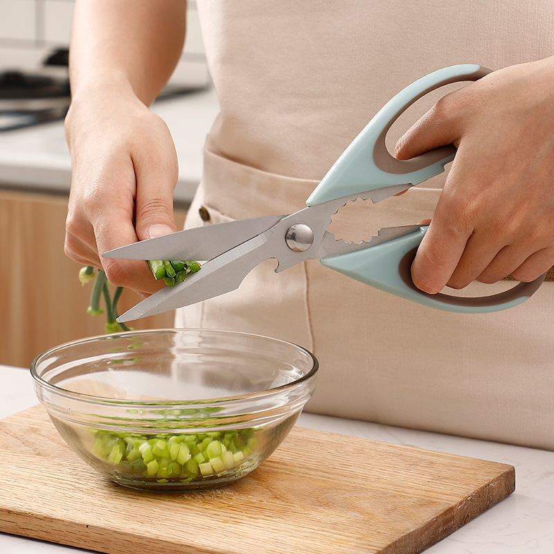 Wholesale scissors, barbecue kitchen scissors, stainless steel chicken bone scissors, multi-functional scissors, kitchen vegetables, food, barbecue