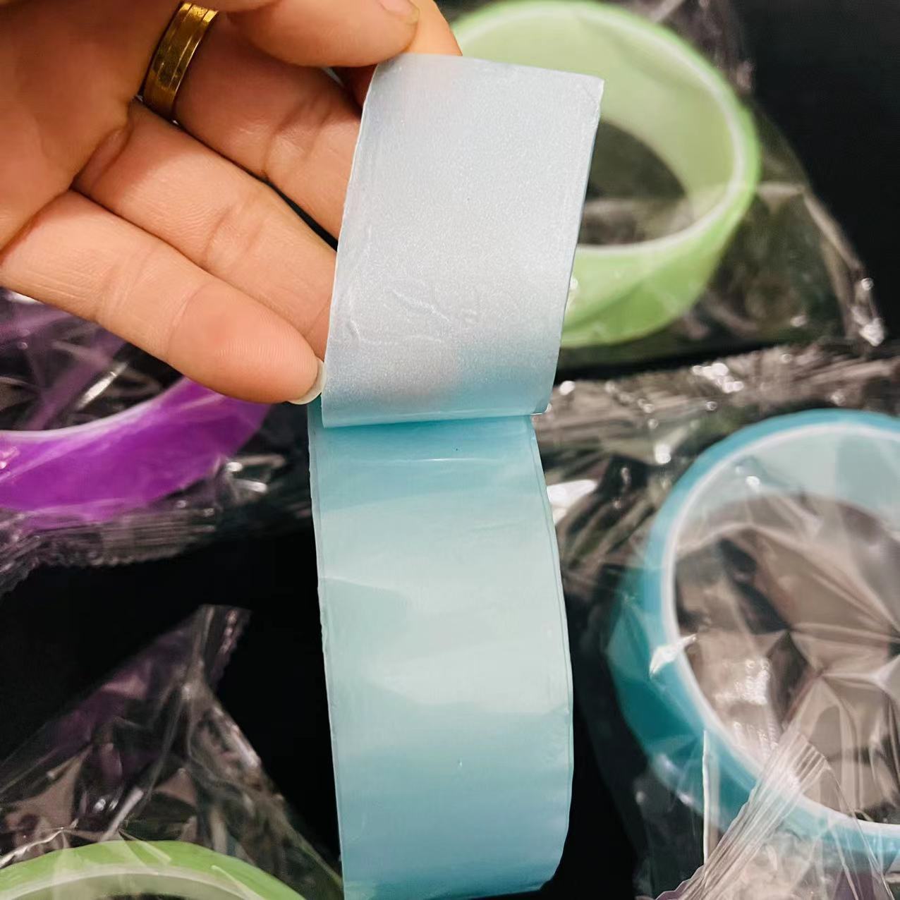 【 Zone 1-2 】 Colored Nano tape 200 per box, single-sided and double-sided nano tape, kitchen oil-proof, bathroom waterproof, toilet sealant, transparent and traceless tape Application Scenario