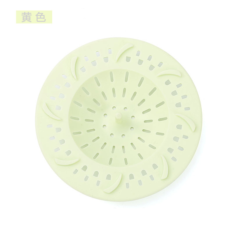 Portable silicone floor drain and kitchen sink filter screen Item Picture