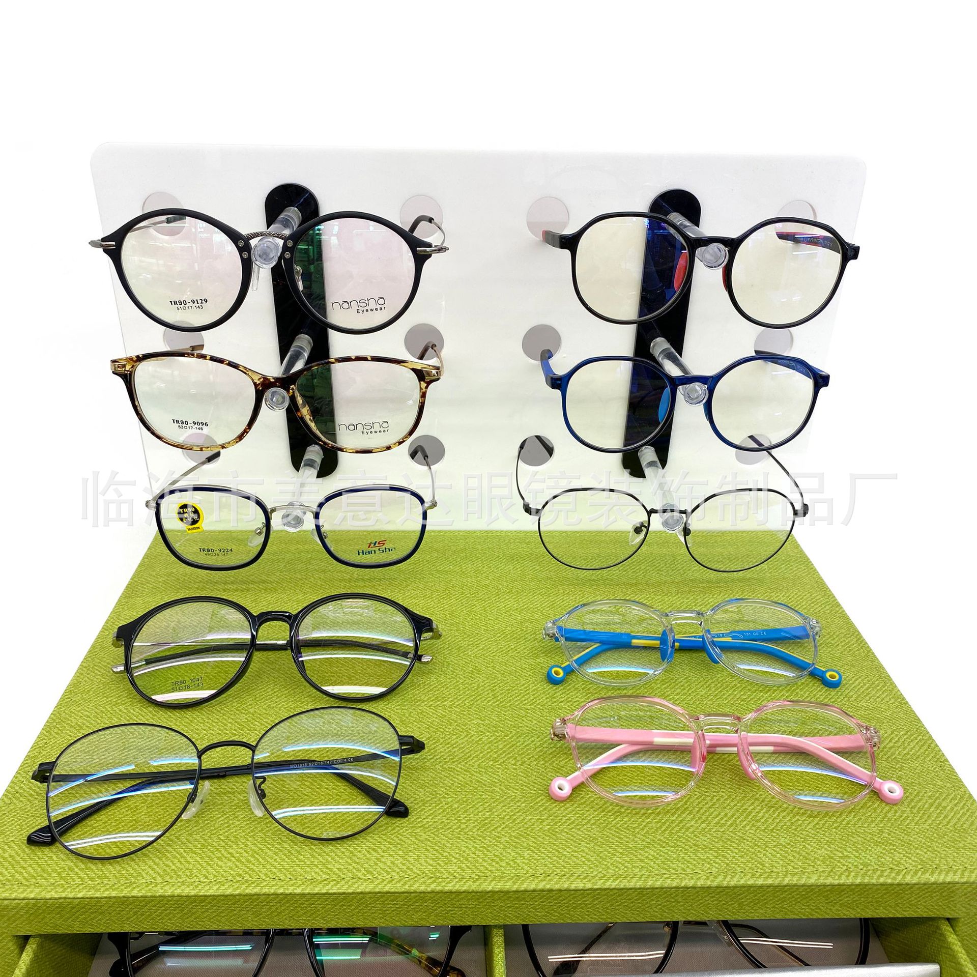 رفوف عرض العدسات مع نظارات مدرجية وخزائن عرض العدسات البصرية Specification image