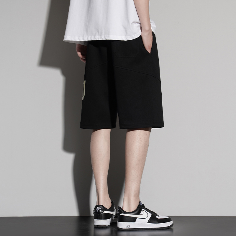 2024 New casual sportswear shorts, men's summer capri pants, loose letter-printed pants, trendy men's pants Application Scenario
