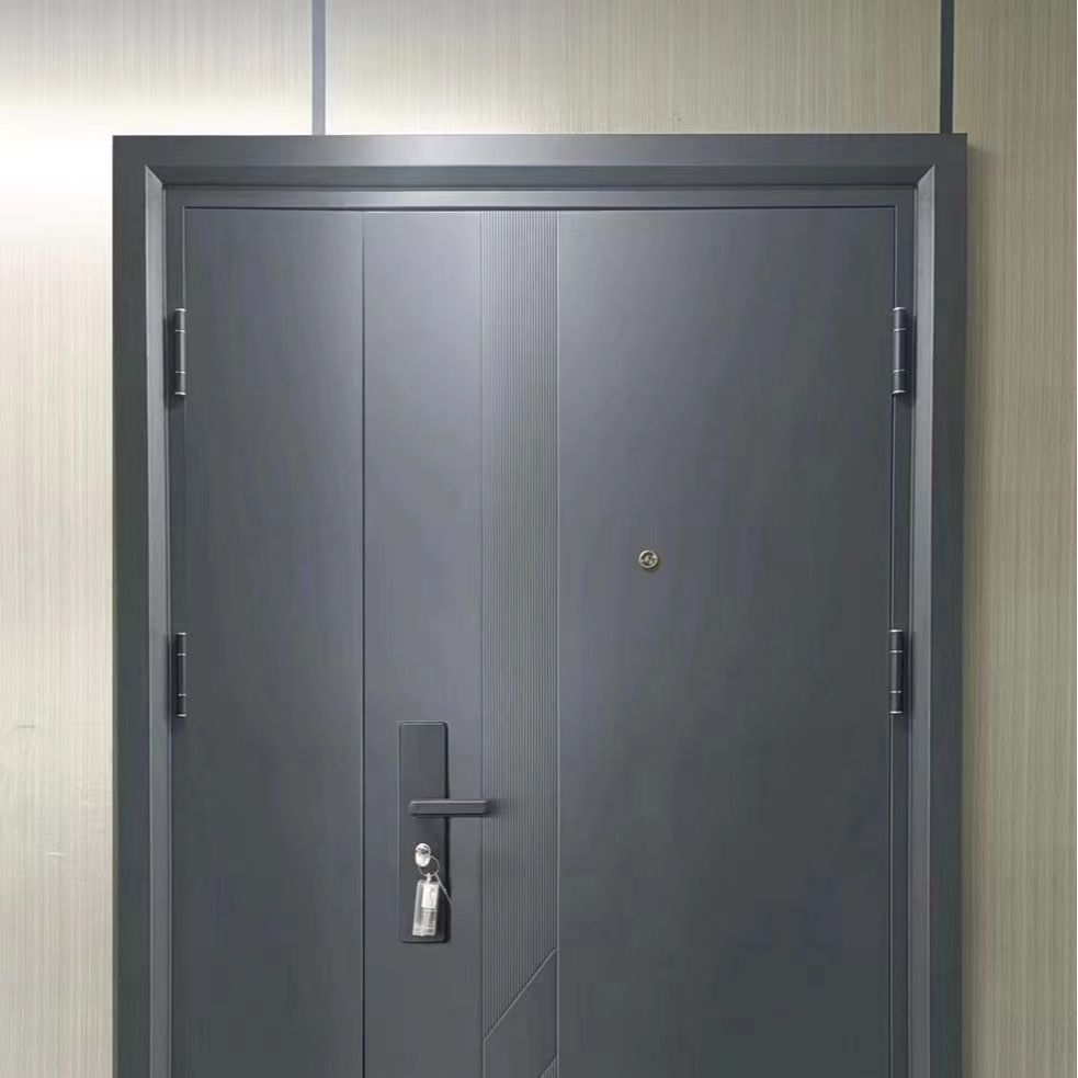 Cross-Border Security Door Entry Door Light Luxury Simple Entry Door Mother Door Security Door Engineering Door Manufacturers Wholesale Foreign Trade Door Specification drawing