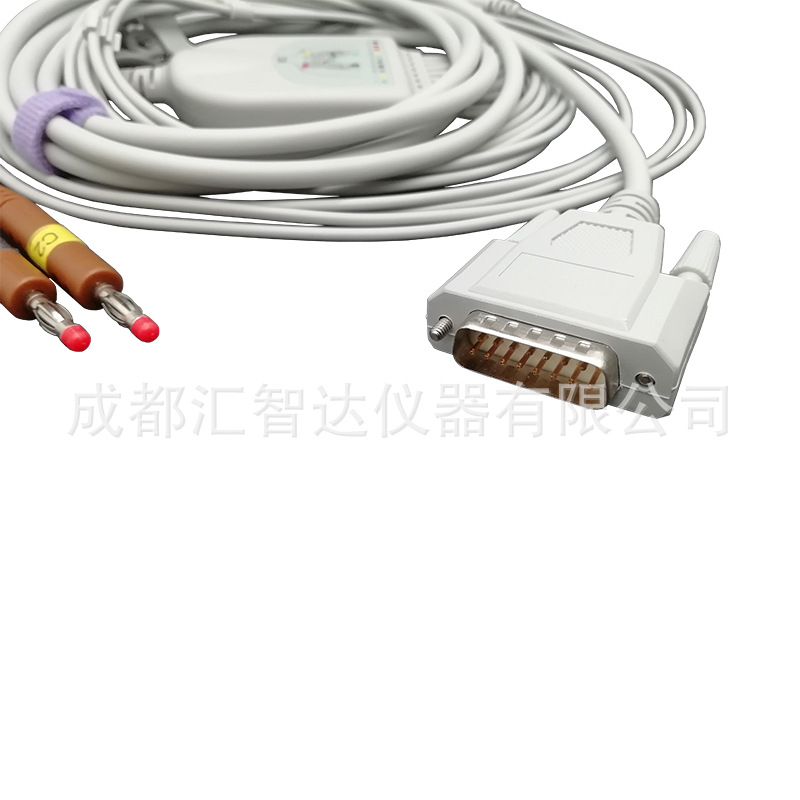 供外贸日本光/4.0欧标/香蕉头心电导细节图