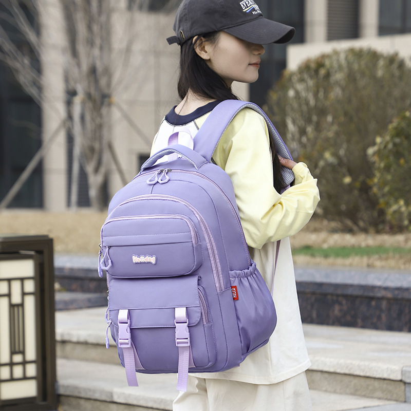 可爱大容量双肩包学生书包初高中旅行背包高颜值背包款式多样详情34