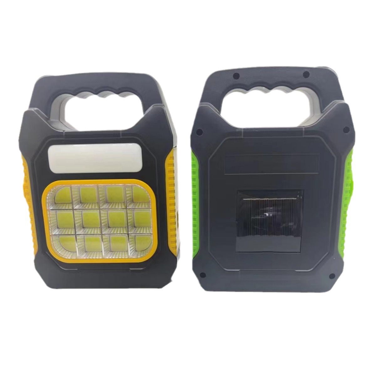 Luz de inundación solar multifuncional múltiples modos de trabajo luz de mano recargable luz de trabajo de camping portátil Item Picture