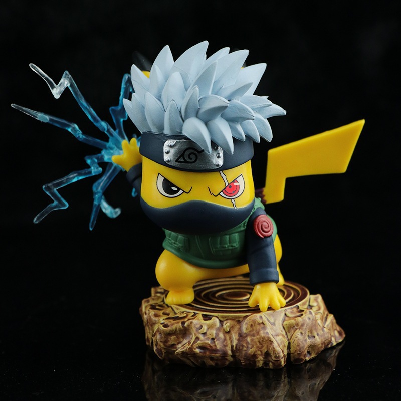 Naruto Kakashi Pikachu cosplay costume Reiche model box