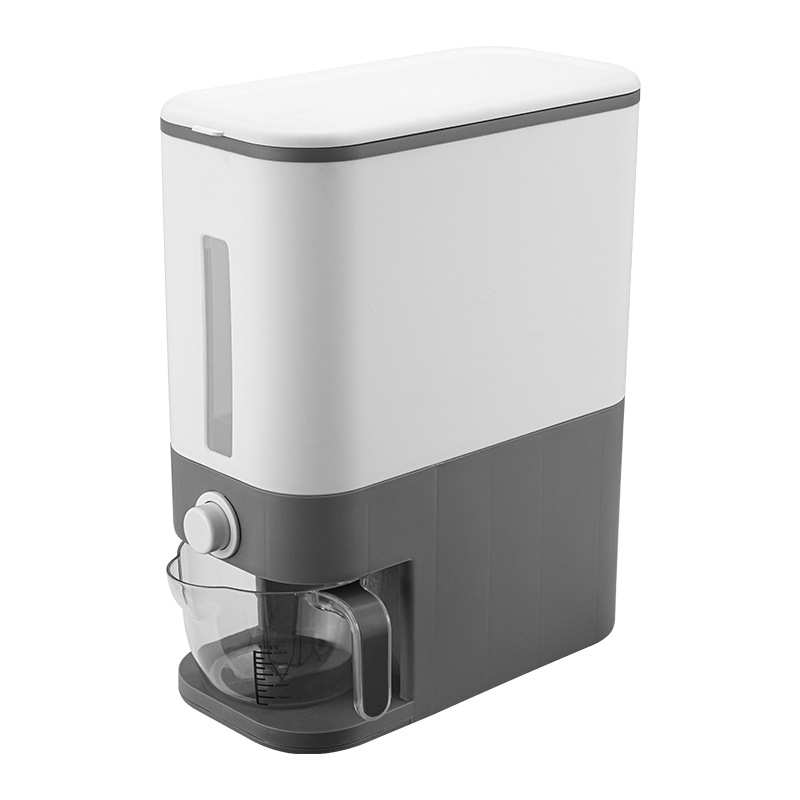 Household quantitative press out the rice bucket Application Scenario