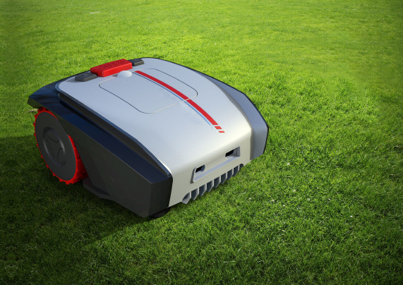 Automatic Intelligent Lawn Mower High Efficiency Pruning Mobile Phone Planning Path Garden Lawn Mower Lawn Robot details Picture