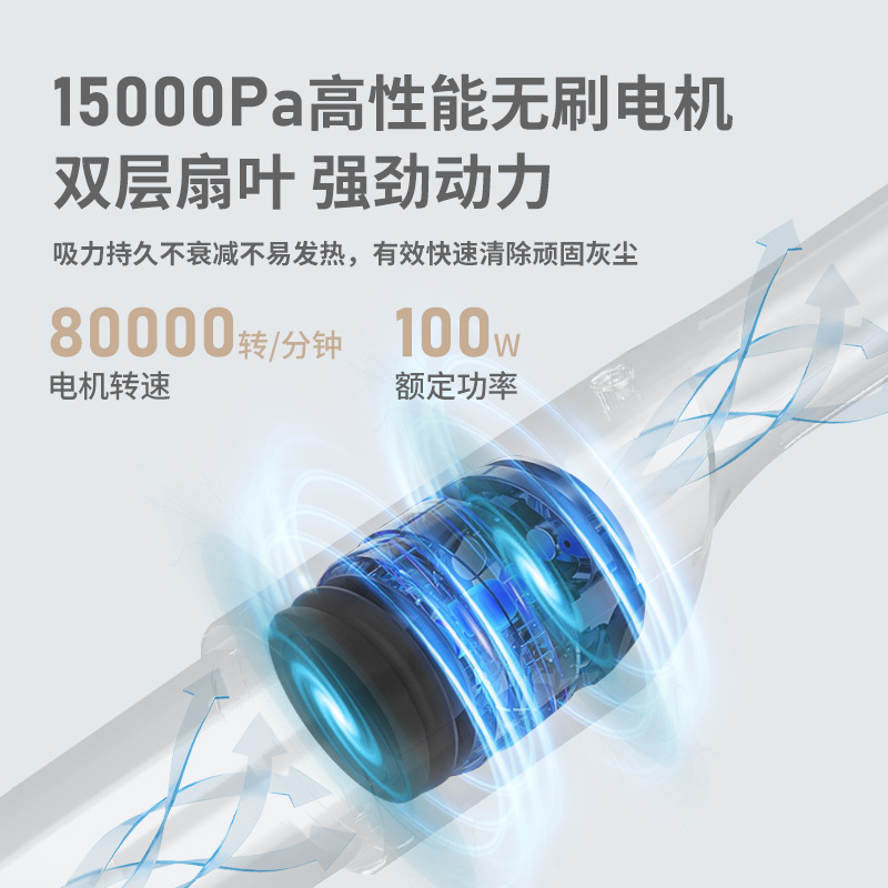 carsun便携式手持车载吸尘器/车载吸尘器/无线吸尘器产品图