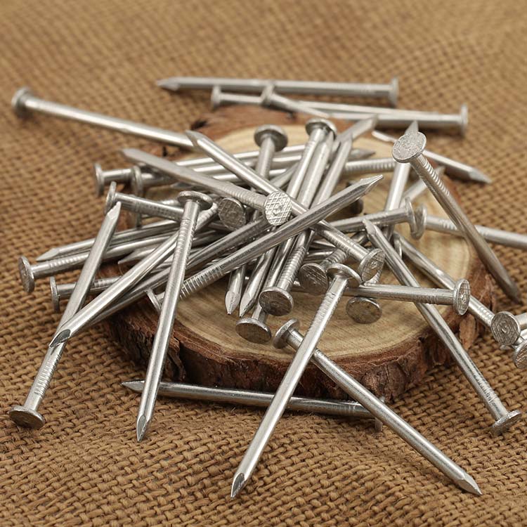 304 stainless steel round nails, cement nails, foreign nails, steel nails, diy carpentry, cement wall nails, small nails, concrete nails Application Scenario